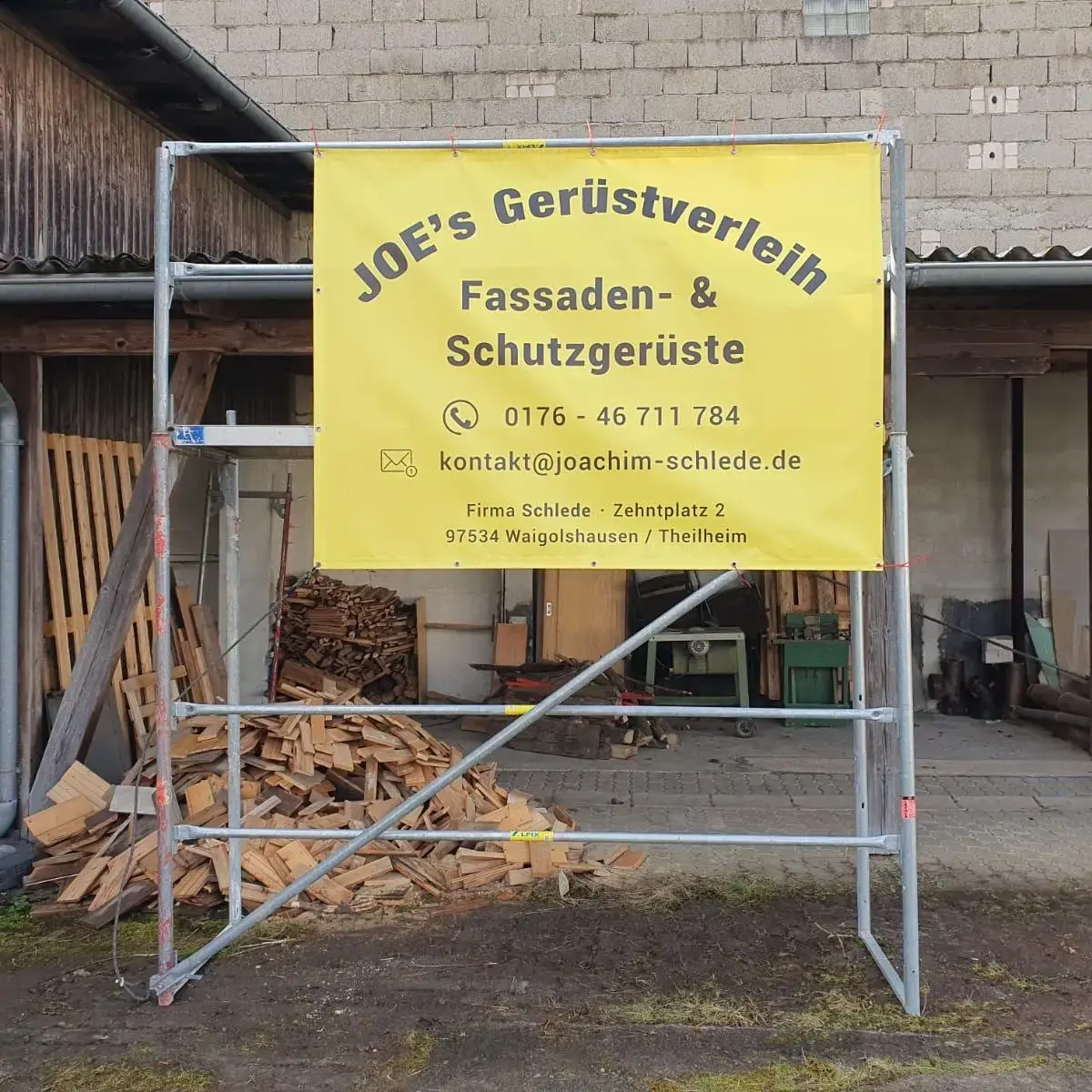 gerüst von joes gerüstverleih